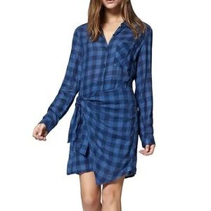 Blue Plaid Women's Dress